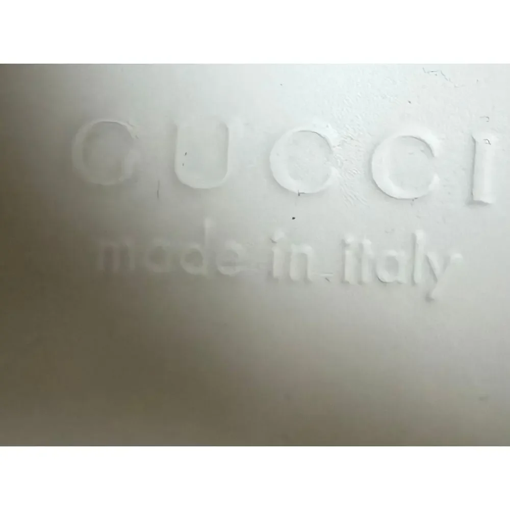 Size 8US - Gucci High Top Beige Canvas